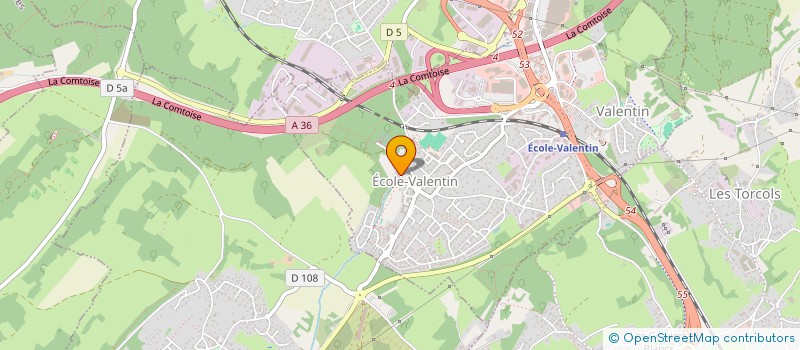 localisation de l'entreprise LOON PISCINES CHAUFFAGE CLIM  PIREY