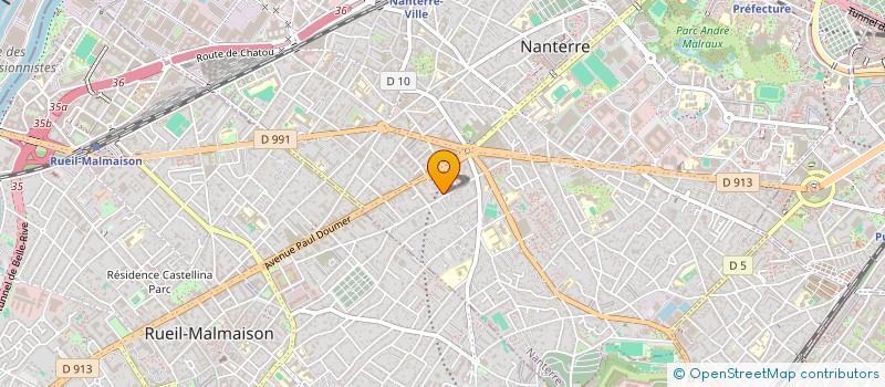 localisation de l'entreprise LOON PRODUCTIONS  NANTERRE