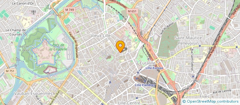 localisation de l'entreprise LOONA à LILLE