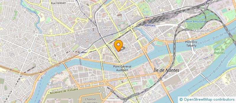 localisation de l'entreprise LOONY à NANTES