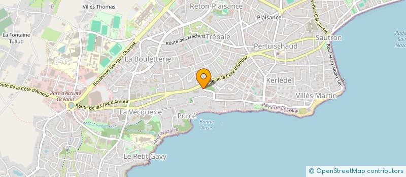 localisation de l'entreprise LOOP à SAINT-NAZAIRE