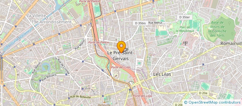 localisation de l'entreprise LOOP COLLECTIF à LE PRE-SAINT-GERVAIS