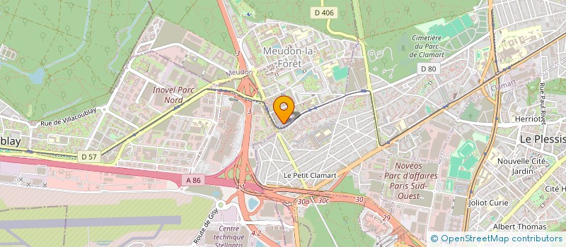 localisation de l'entreprise LOOPBREAK IT à MEUDON