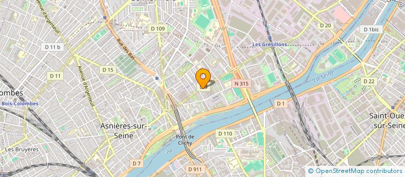 localisation de l'entreprise LOOPIE COMPAGNIE  ASNIERES-SUR-SEINE