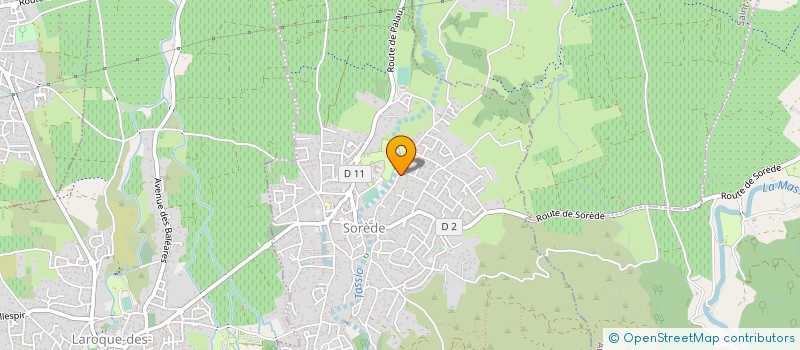 localisation de l'entreprise LOOPING  SOREDE