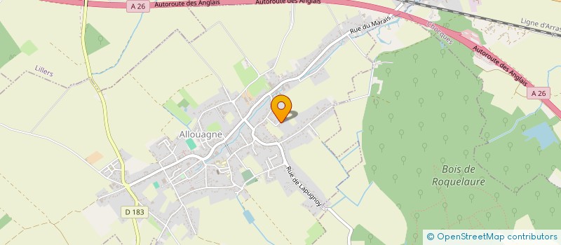 localisation de l'entreprise LOOPING SPORT AUTO  ALLOUAGNE