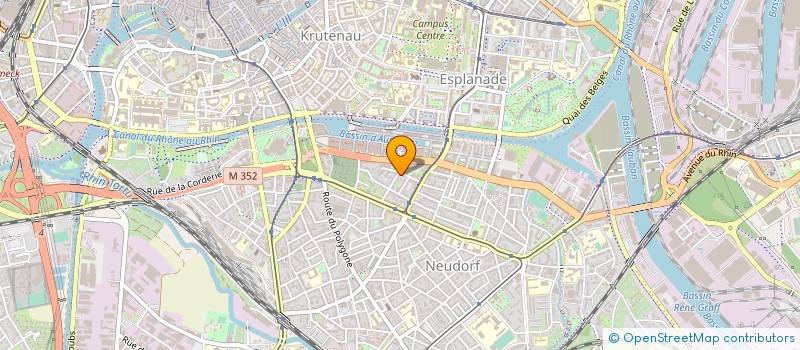 localisation de l'entreprise LOOPING STUDIO à STRASBOURG