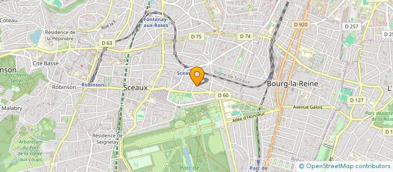 localisation de l'entreprise LOOPIZ à SCEAUX