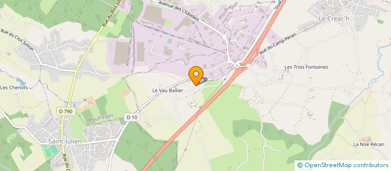 localisation de l'entreprise LOOPS-LIVE à PLEDRAN