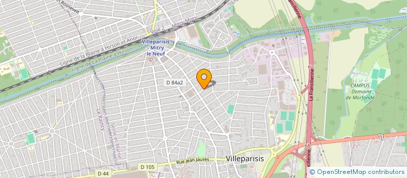 localisation de l'entreprise LOOPSTR AGENCY à VILLEPARISIS