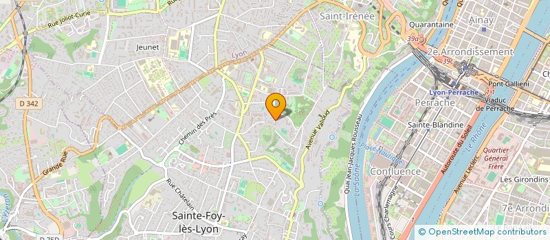 localisation de l'entreprise LOORDE CONSEILS à SAINTE-FOY-LES-LYON