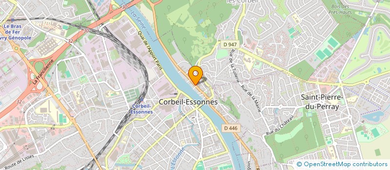 localisation de l'entreprise LOOREE GRIP COOL à CORBEIL-ESSONNES