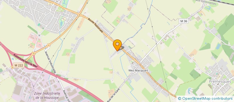 localisation de l'entreprise LOOS FERRY  LA CHAPELLE-D'ARMENTIERES