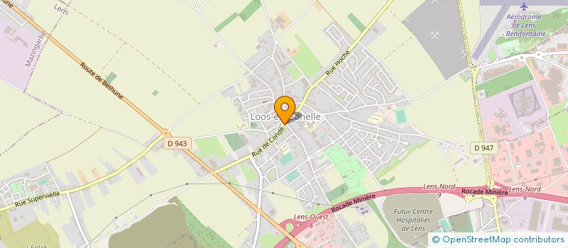 localisation de l'entreprise LOOS N'GOURMA à LOOS-EN-GOHELLE