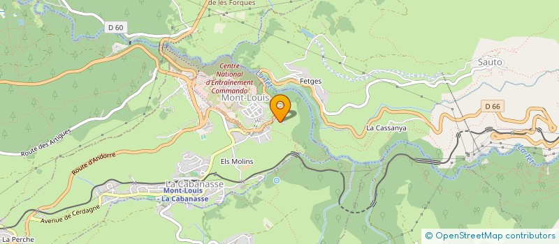 localisation de l'entreprise LOOSPORTS à FORMIGUERES
