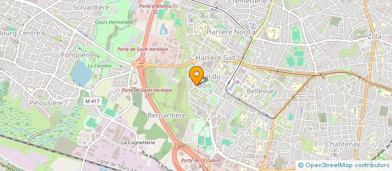 localisation de l'entreprise LOP à SAINT-HERBLAIN