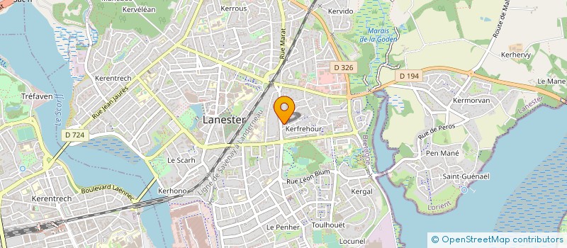 localisation de l'entreprise LOPAH à LANESTER