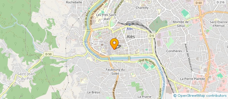 localisation de l'entreprise LOPAMA à ALES