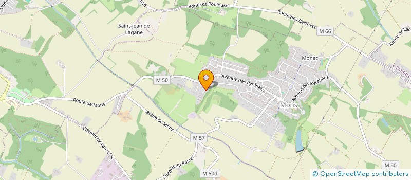 localisation de l'entreprise LOPAN  MONS