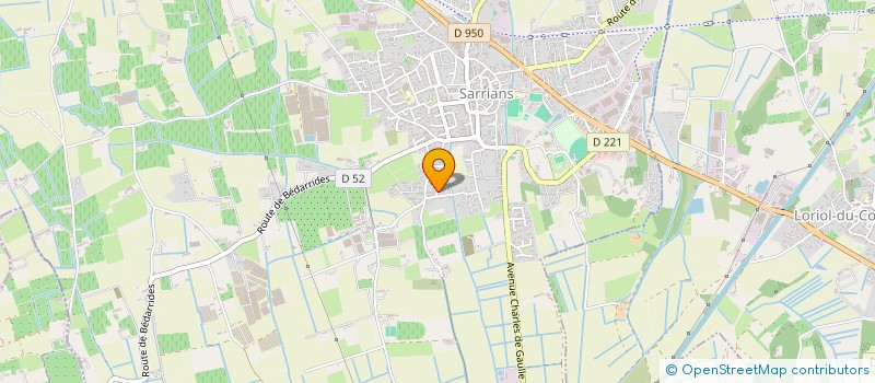 localisation de l'entreprise LOPASS  SARRIANS