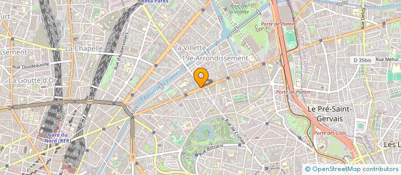 localisation de l'entreprise LOPBATIS  PARIS