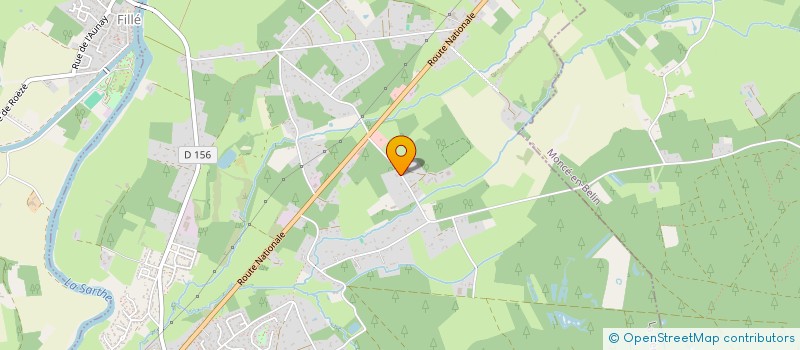 localisation de l'entreprise LOPEBA  GUECELARD