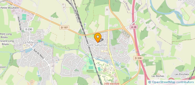 localisation de l'entreprise LOPEDAMA  LA BAZOGE