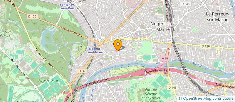 localisation de l'entreprise LOPEL à NOGENT-SUR-MARNE