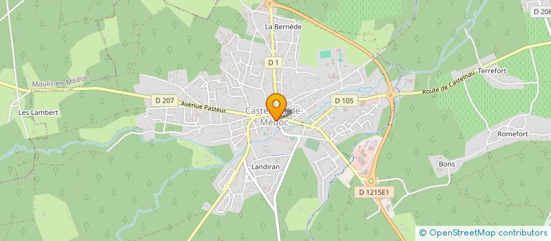 localisation de l'entreprise LOPEO D à CASTELNAU-DE-MEDOC