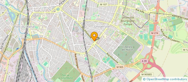 localisation de l'entreprise LOPEROC à DIJON