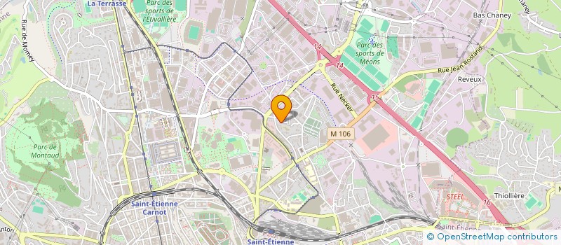 localisation de l'entreprise LOPES à SAINT-ETIENNE