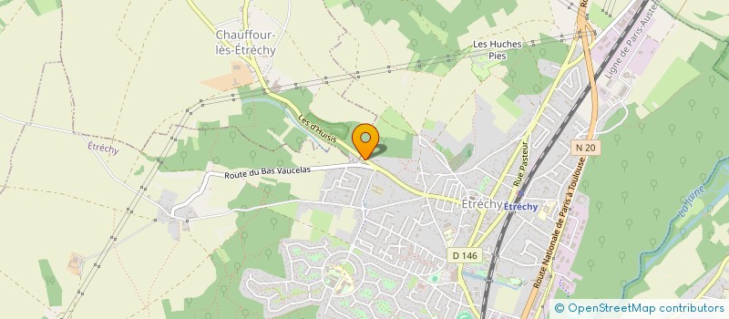 localisation de l'entreprise LOPES  ETRECHY