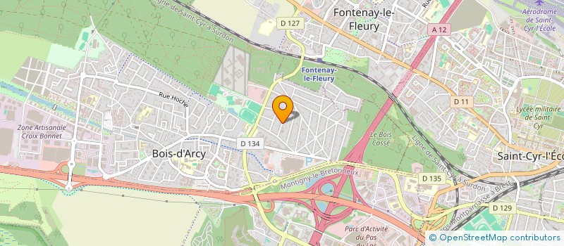 localisation de l'entreprise LOPES  BOIS-D'ARCY