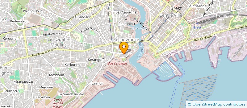 localisation de l'entreprise LOPES  BREST