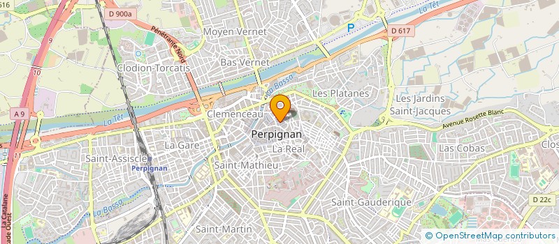 localisation de l'entreprise LOPES  PERPIGNAN