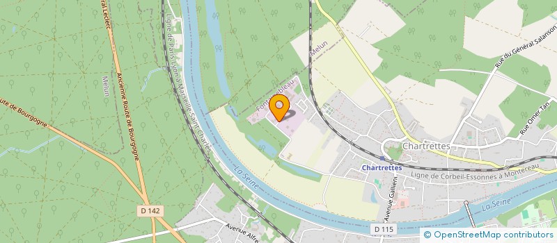 localisation de l'entreprise LOPES BATIMENT SARL  CHARTRETTES