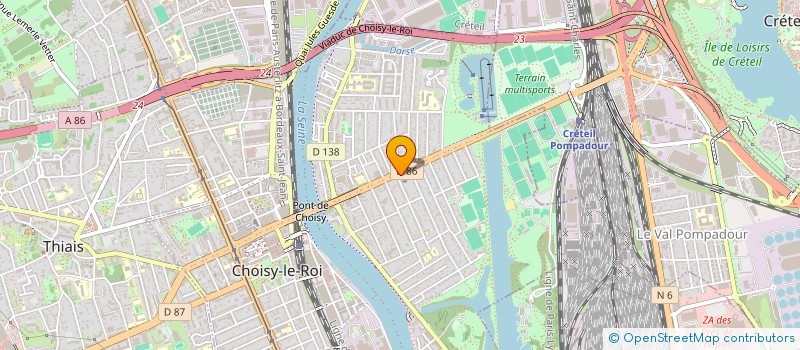 localisation de l'entreprise LOPES & CO à SAINT-MAUR-DES-FOSSES