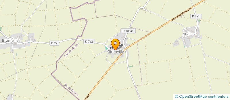 localisation de l'entreprise LOPES COUVERTURE  GIRONVILLE