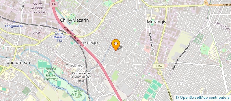 localisation de l'entreprise LOPES ET FILS SARL  MORANGIS