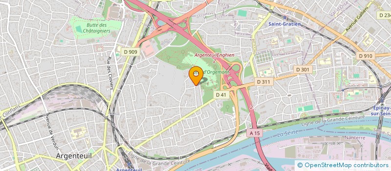 localisation de l'entreprise LOPES ET FRERES  ARGENTEUIL