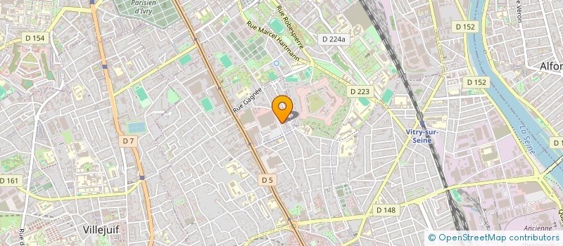 localisation de l'entreprise LOPES ET FRERES à VITRY-SUR-SEINE