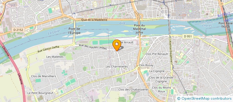 localisation de l'entreprise LOPES FIBRA à ORLEANS