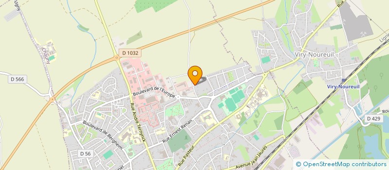 localisation de l'entreprise LOPES INVESTISSEMENTS à CHAUNY