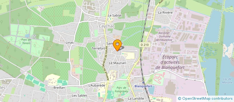 localisation de l'entreprise LOPES-MARQUES ET ASSOCIES à BLANQUEFORT