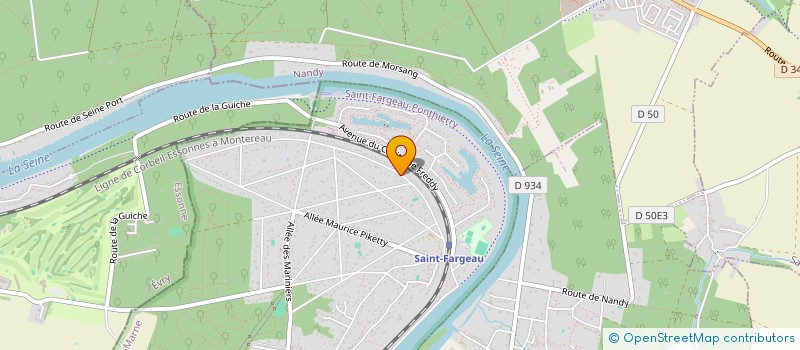 localisation de l'entreprise LOPEZ  SAINT-FARGEAU-PONTHIERRY