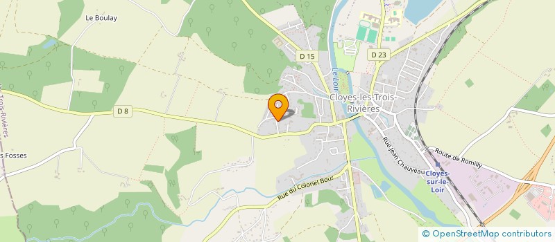 localisation de l'entreprise LOPEZ à CLOYES-LES-TROIS-RIVIERES