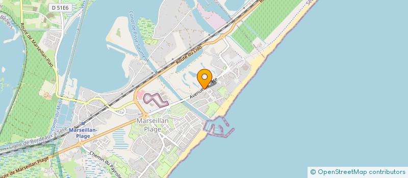 localisation de l'entreprise LOPEZ à MARSEILLAN