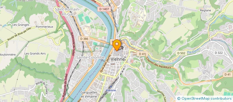 localisation de l'entreprise LOPEZ CARRELAGE VIENNOIS à VIENNE