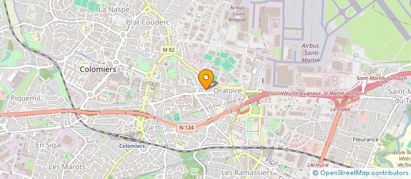 localisation de l'entreprise LOPEZ CONSTRUCTION 31 à COLOMIERS