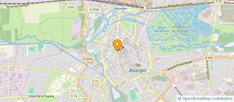 localisation de l'entreprise LOPEZ ET COUTURIER à BOURGES